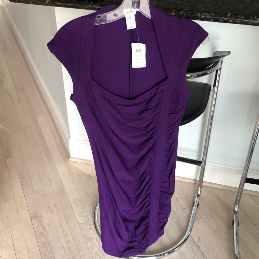 Purple bodycon dress NEW!